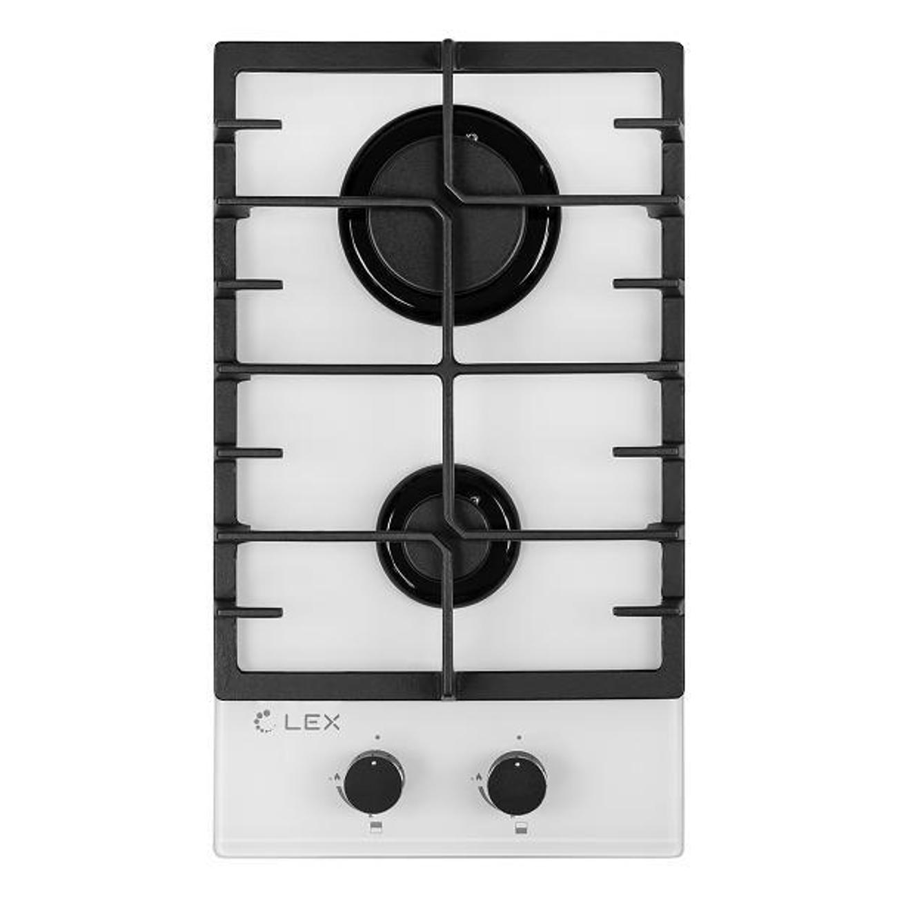 Встраиваемая газовая панель независимая LEX GVG 321 WH фото