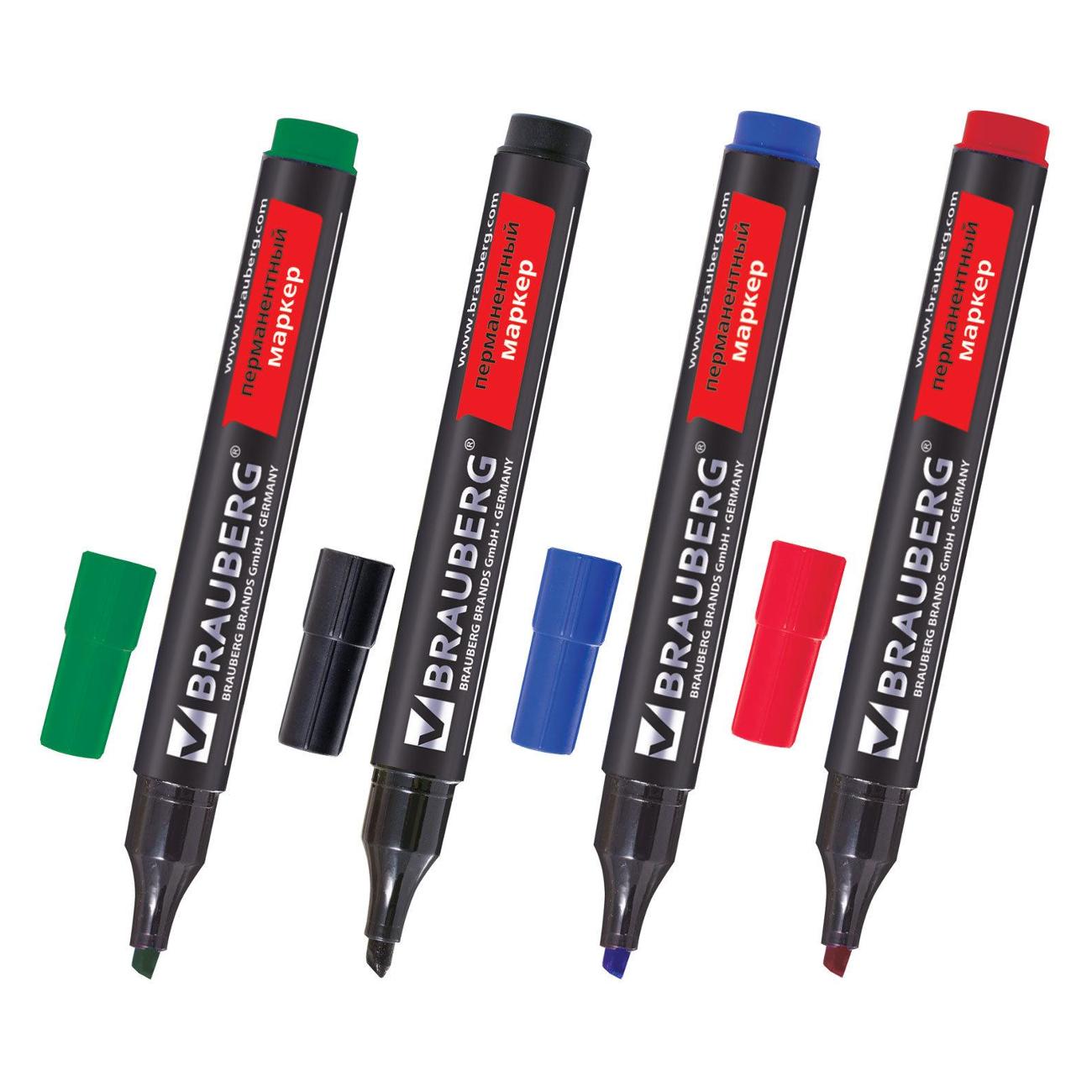 Маркер перманентный Brauberg 150473