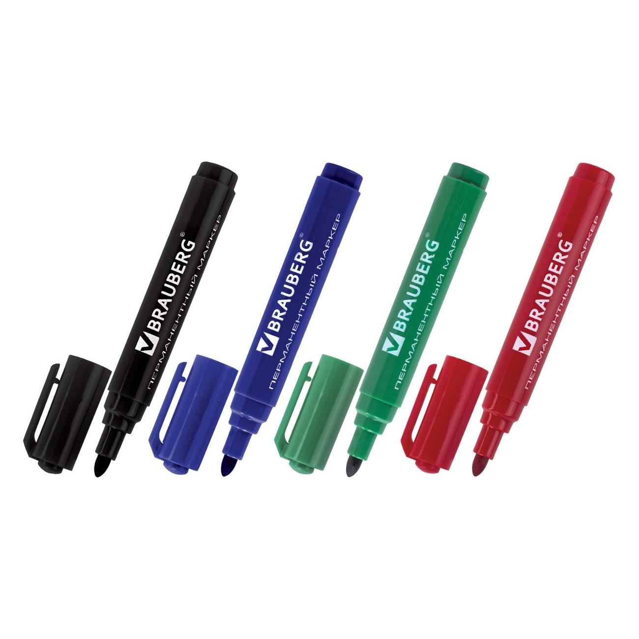 Маркер перманентный Brauberg 150299