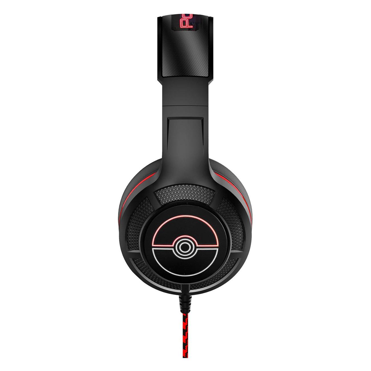 Детские проводные наушники Otl Technologies PRO G4 Gaming Покемон Покебол