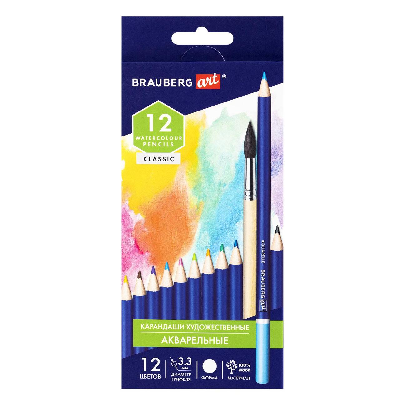 Карандаши Brauberg 181529 фото