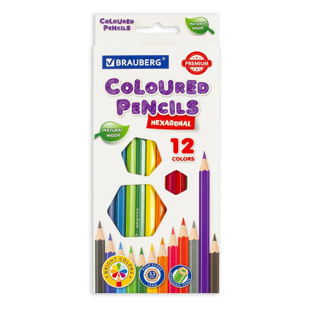 Карандаши Brauberg 181656 фото