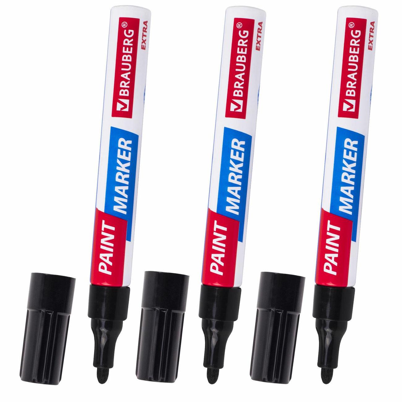 Маркер строительный Brauberg 151999 черный