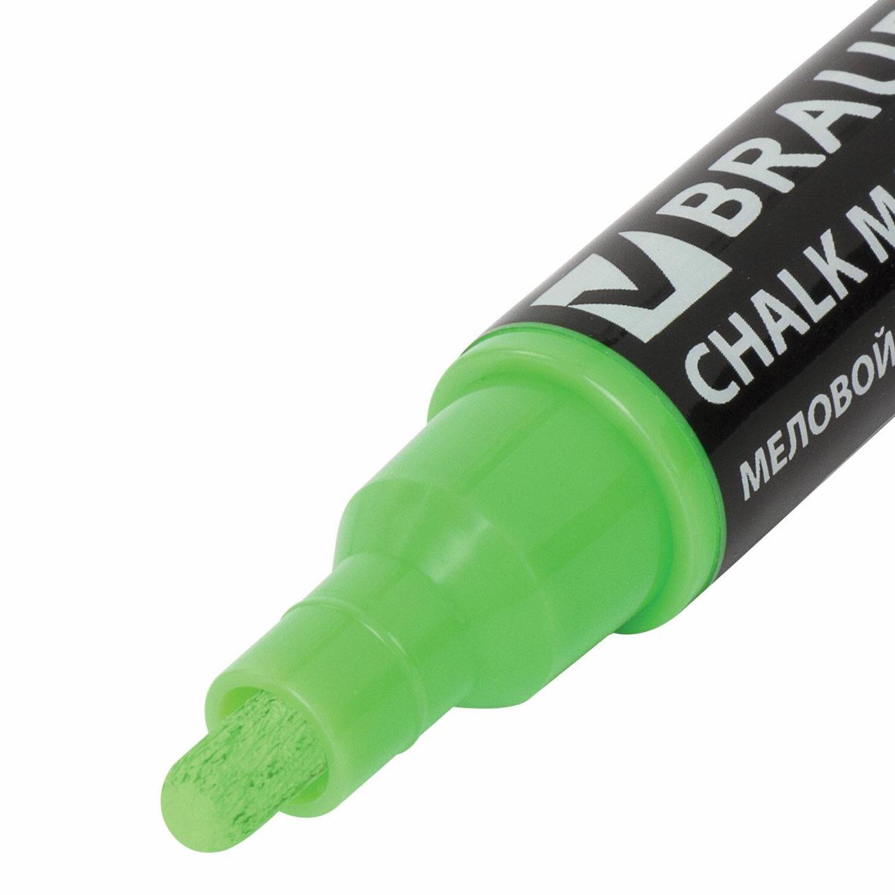 Маркер строительный Brauberg 151532 зеленый