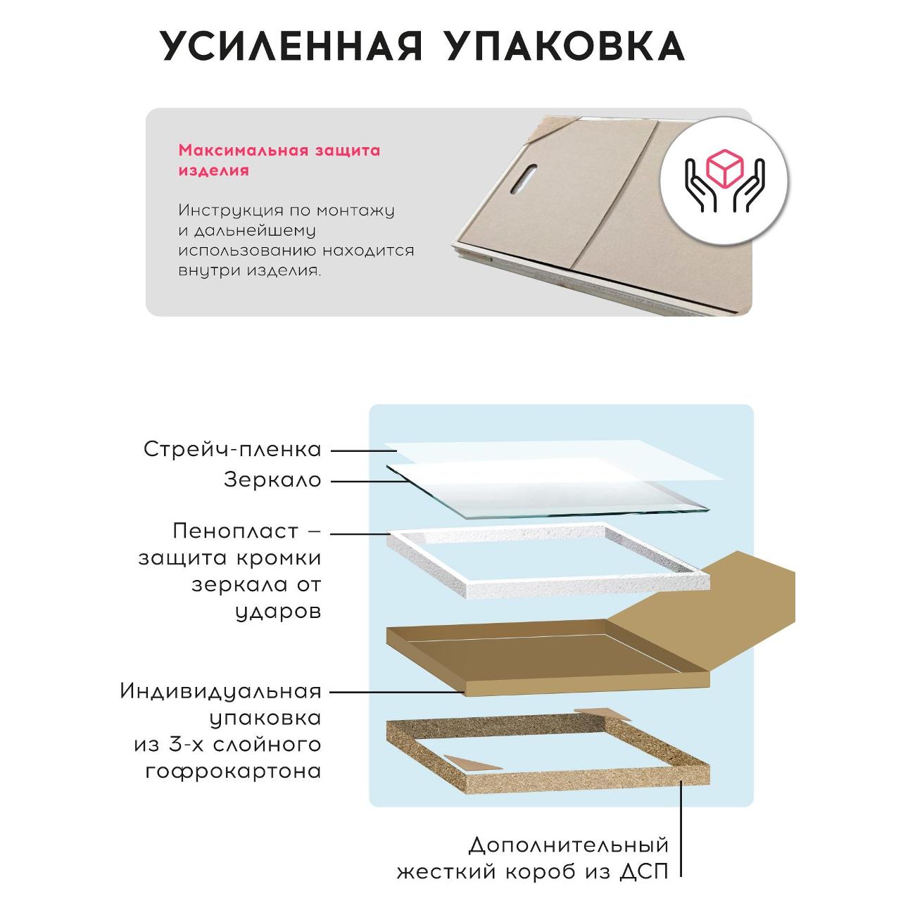 Зеркало настенное Doratiz Эмили 2611.011