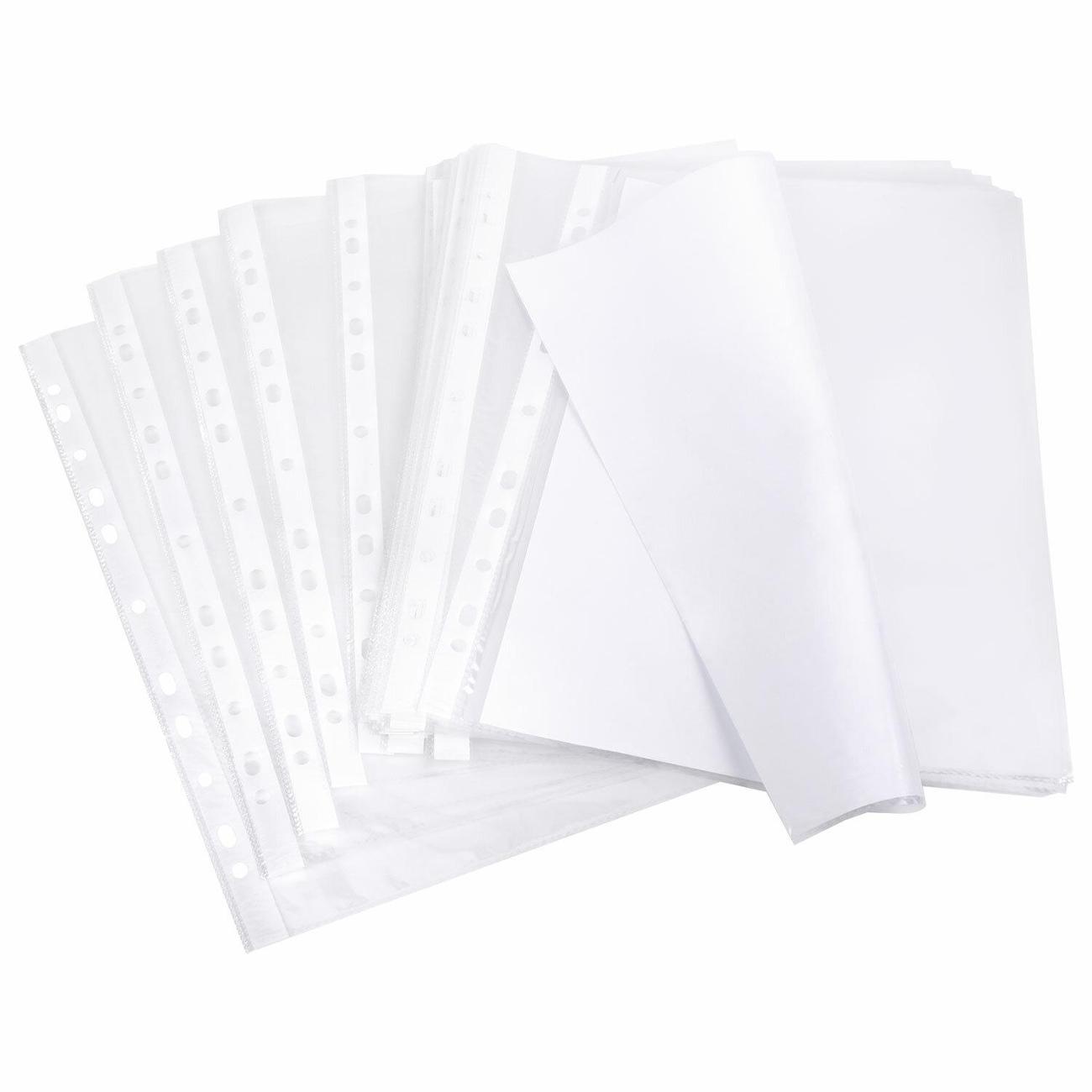 Папки-файлы Brauberg комплект 100 шт. (226831)