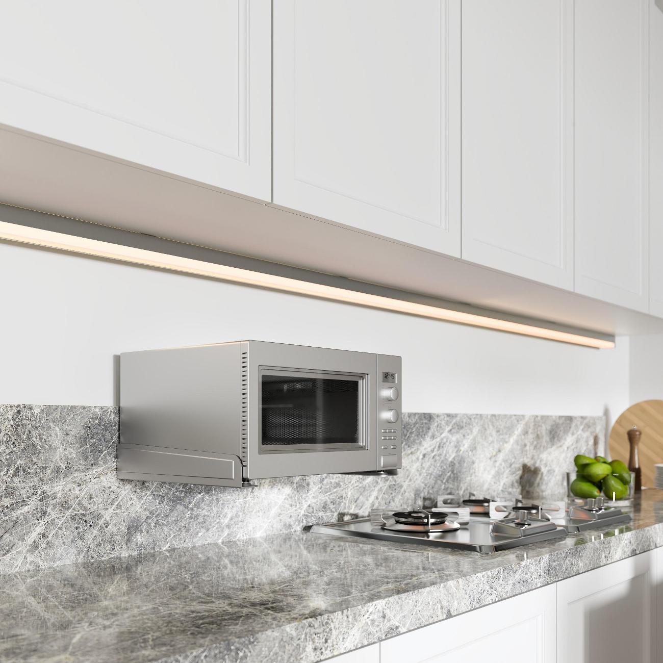 Подвес для микроволновой печи Ridicon MW99 серебристый