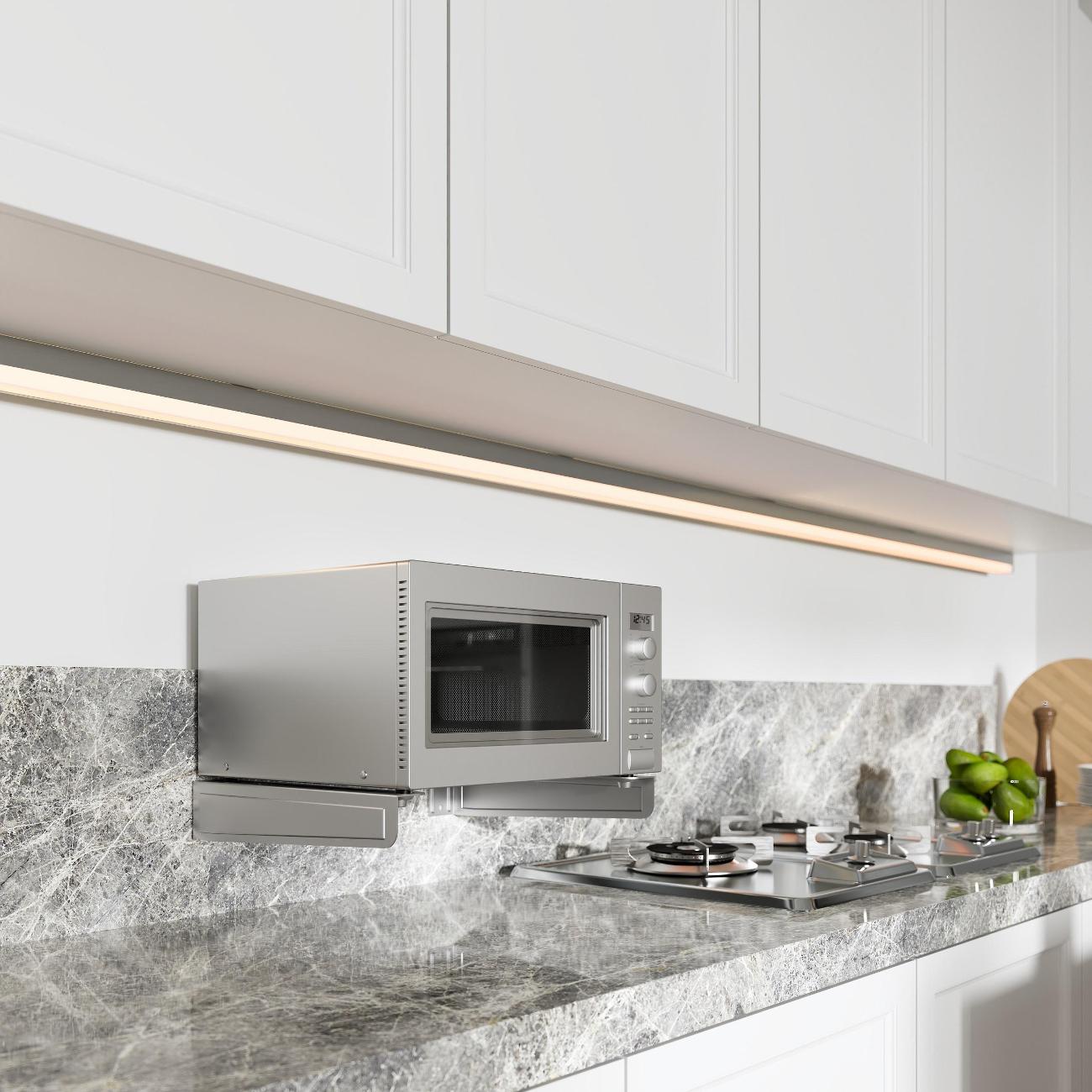 Подвес для микроволновой печи Ridicon MW99 серебристый