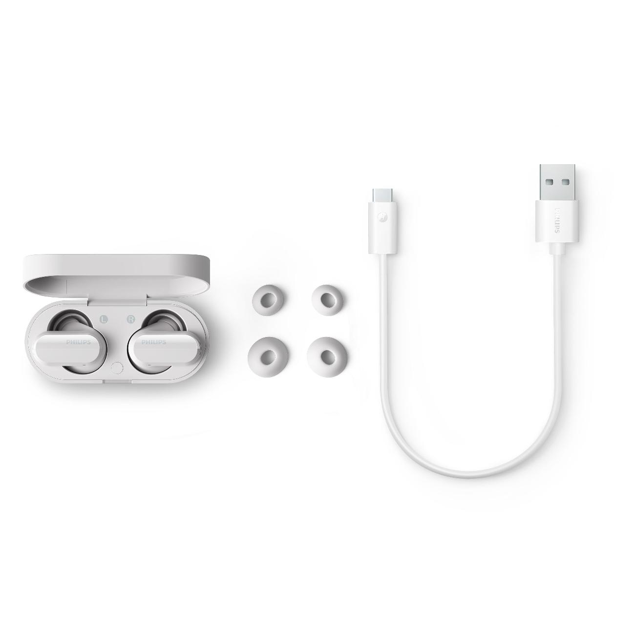 Наушники True Wireless Philips TAT3508WT/00 White