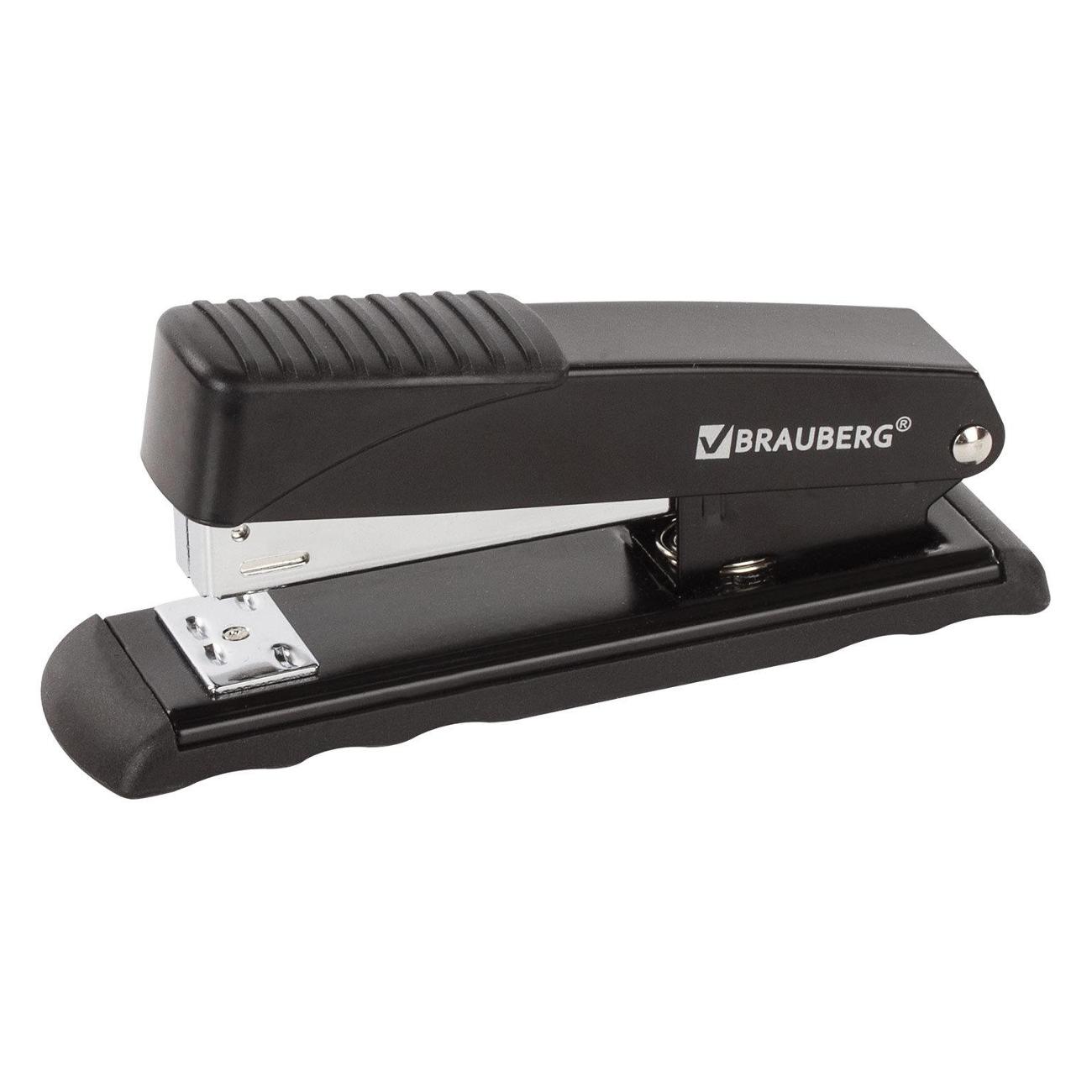 Степлер канцелярский Brauberg 228611 черный