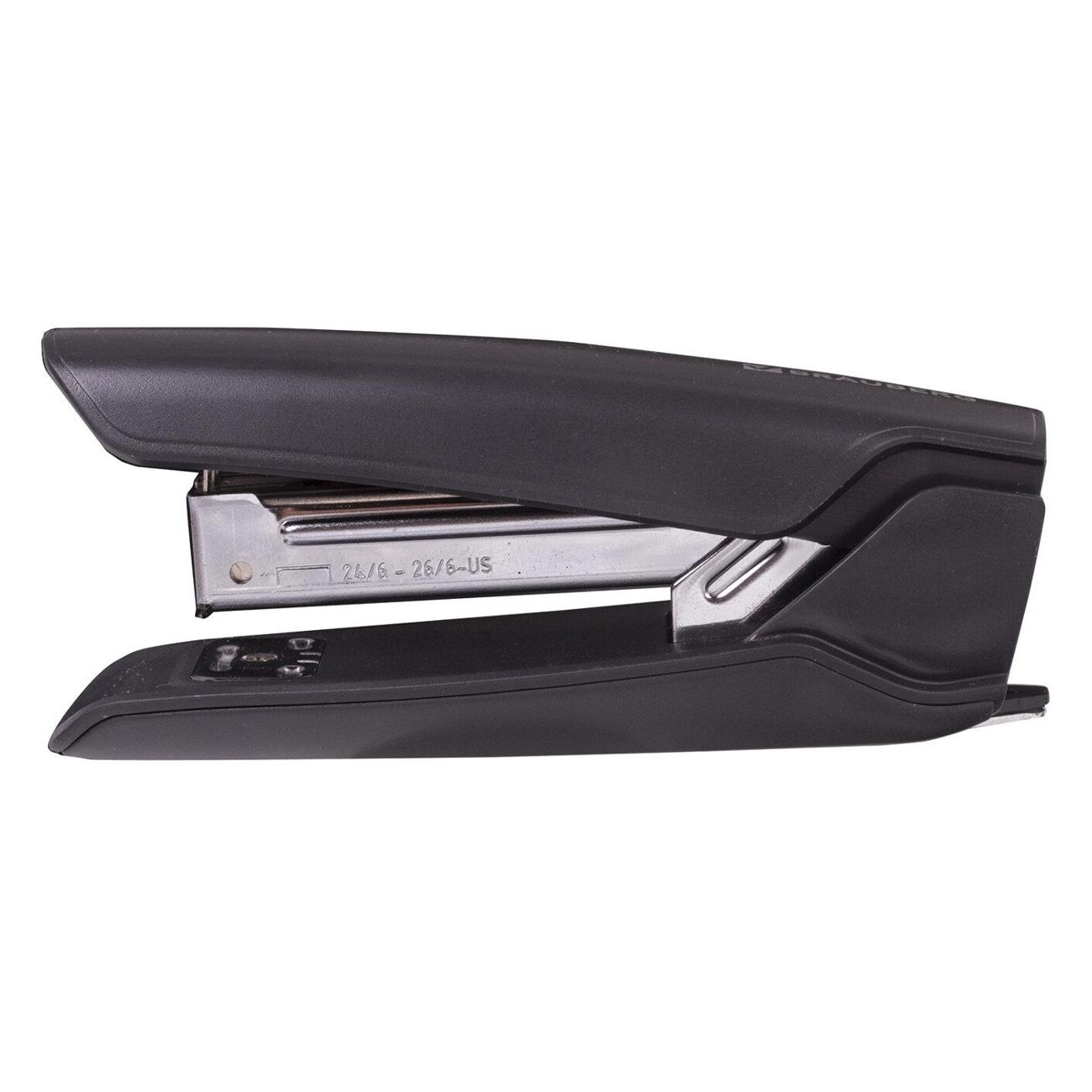 Степлер канцелярский Brauberg 228756 черный