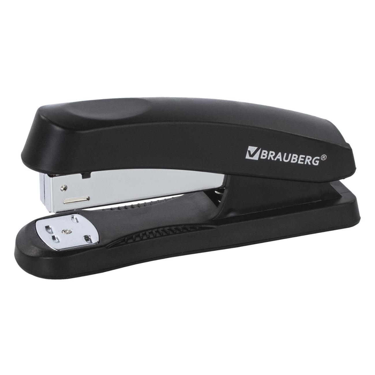 Степлер канцелярский Brauberg 228608 черный