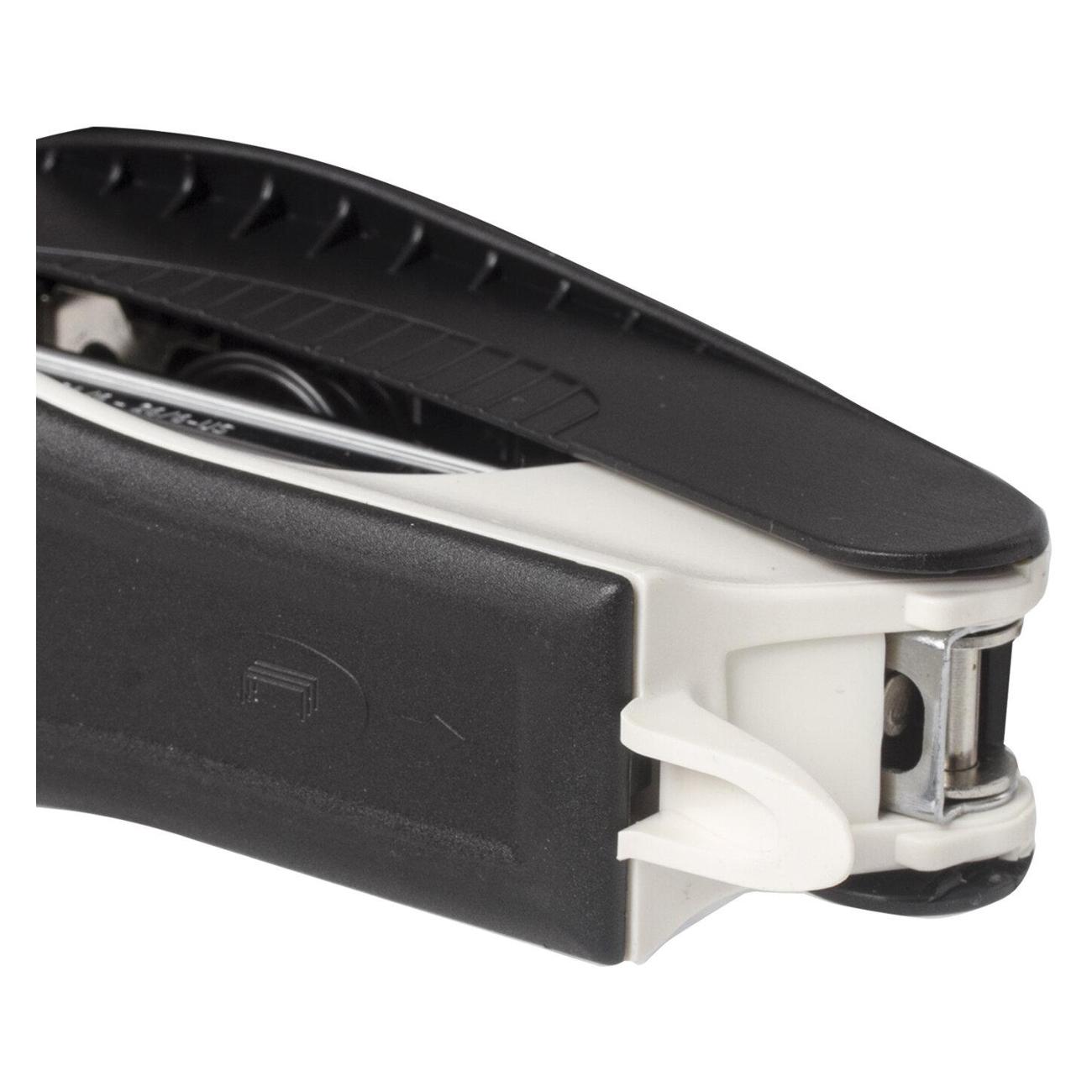 Степлер канцелярский Brauberg 228752 белый черный