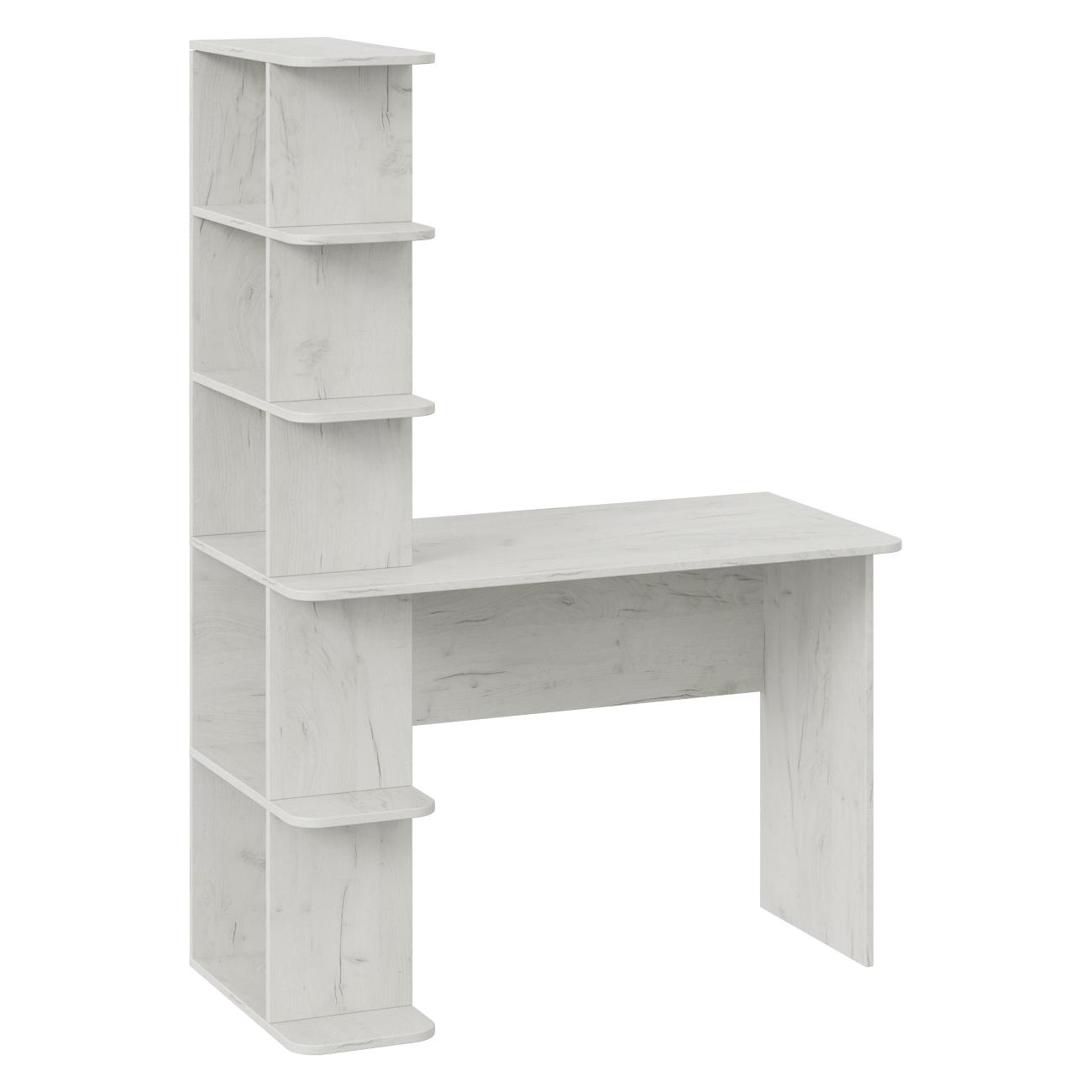 Стол компьютерный Трия Тип 4 Дуб Крафт Белый