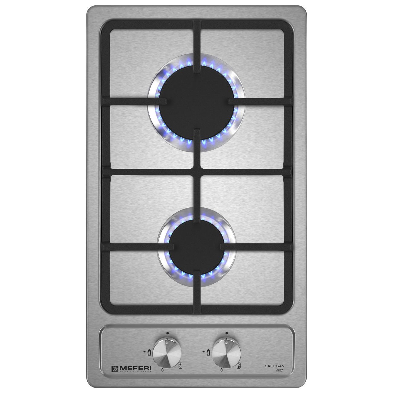 Встраиваемая газовая панель независимая MEFERI MGH302IX LIGHT фото