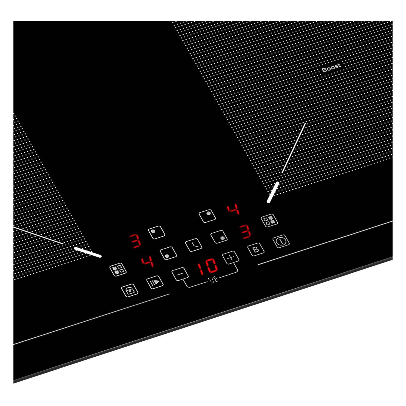 Встраиваемая индукционная панель независимая MEFERI MIH604BK ULTRA черная