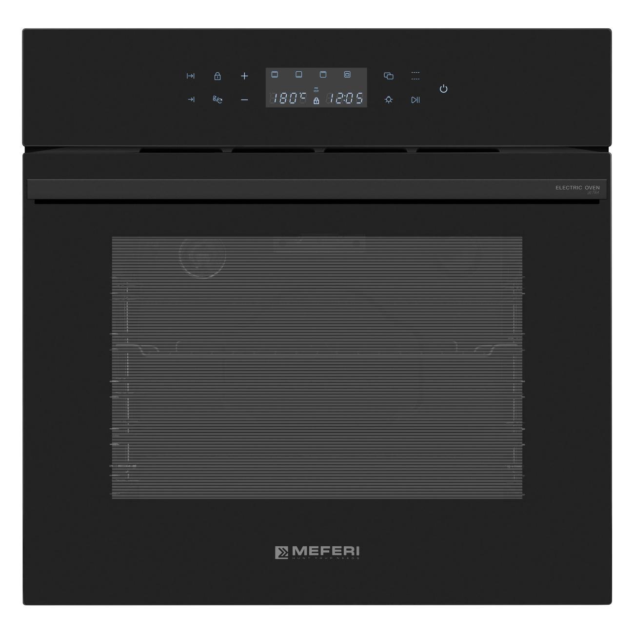 Электрический духовой шкаф MEFERI MEO606BK ULTRA фото
