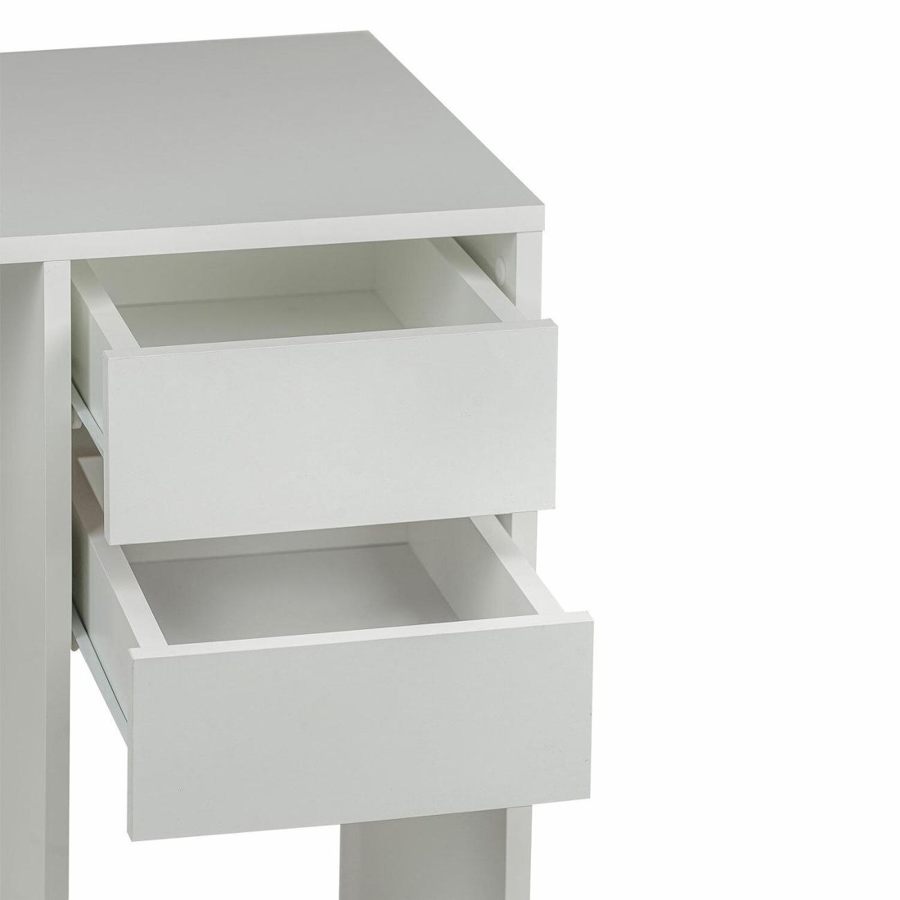 Стол компьютерный Brabix Scandi CD-017 белый 641894