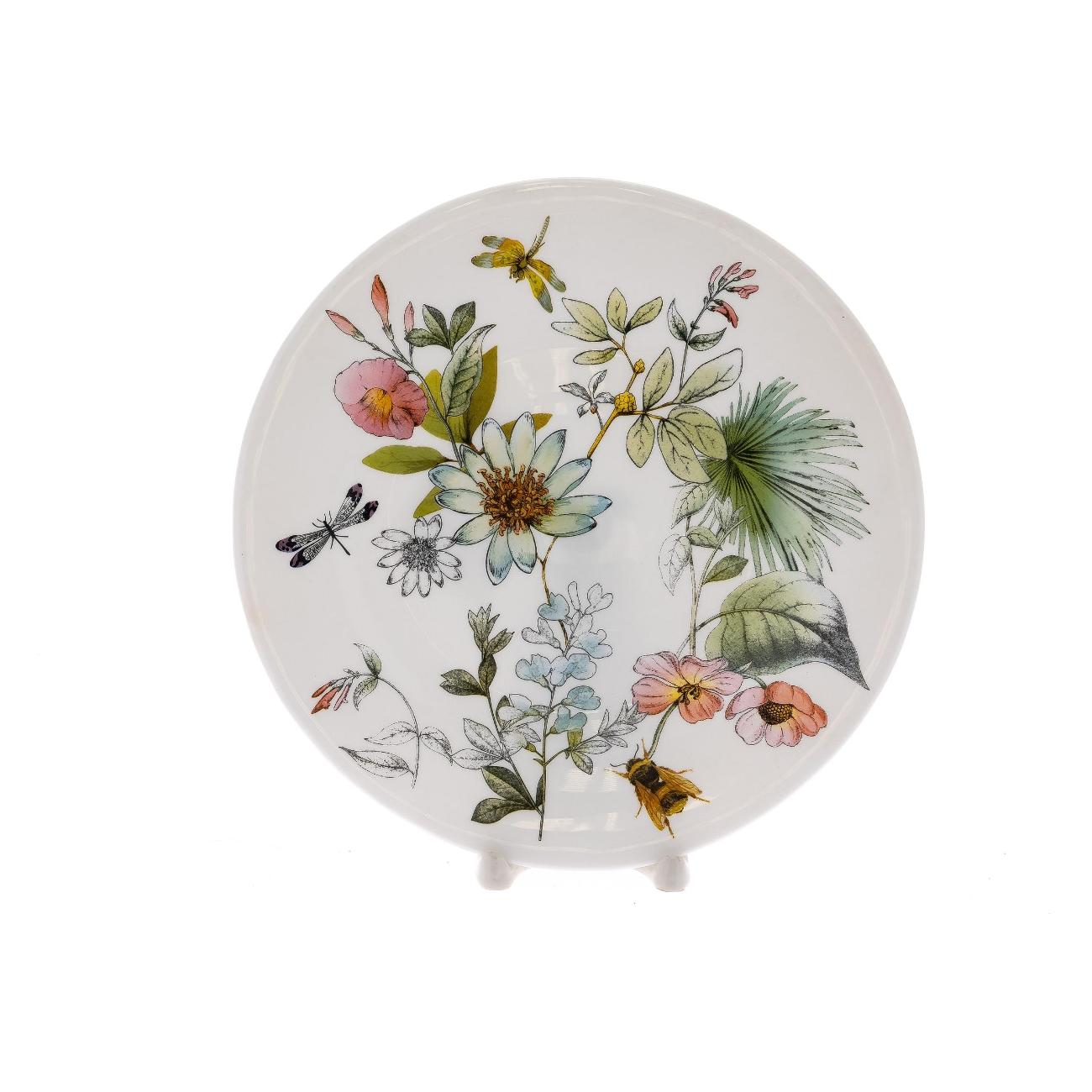 Тарелка столовая Olaff 197-21027 Адель