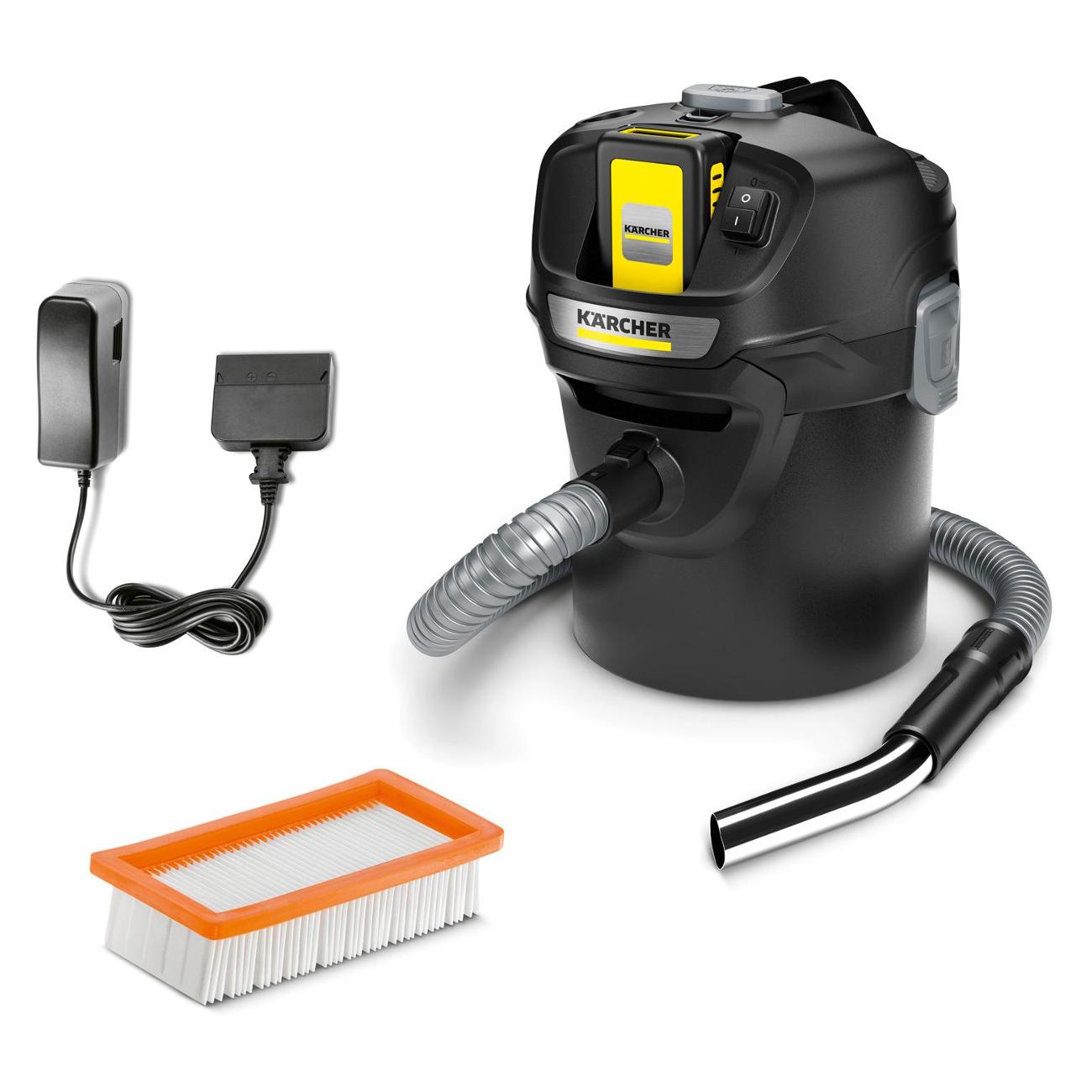Пылесос аккумуляторный для золы Karcher AD 2 Battery Set