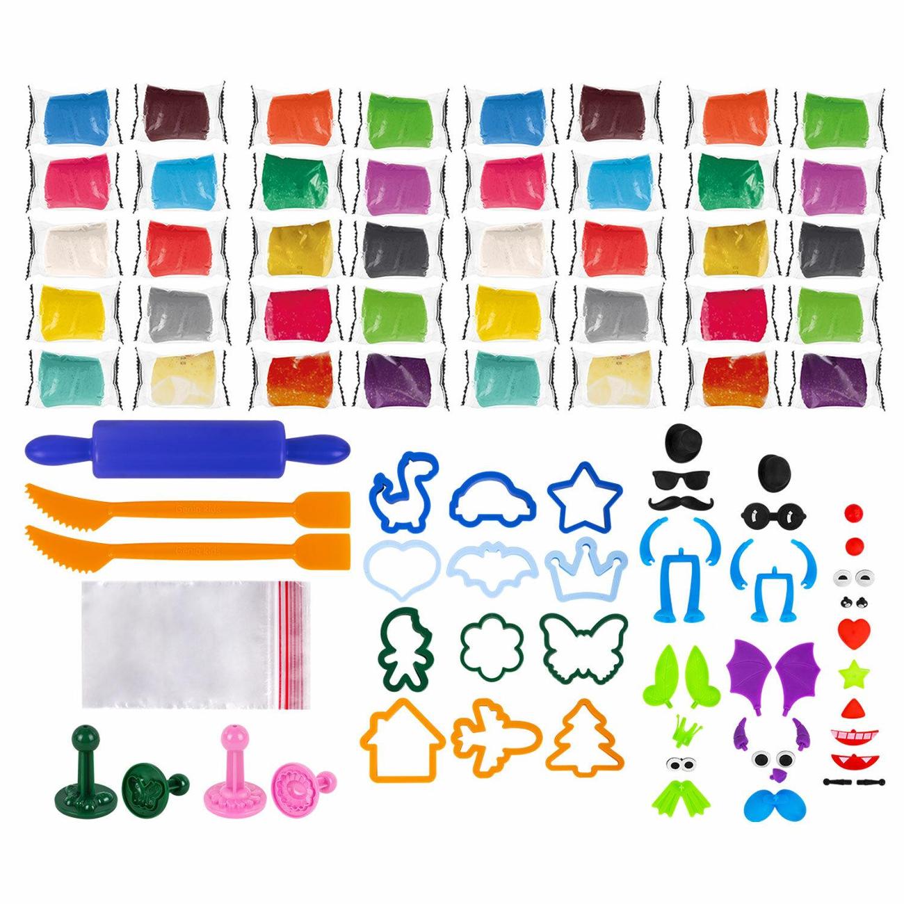 Пластилин Brauberg 40 цветов 2000 г (106724)