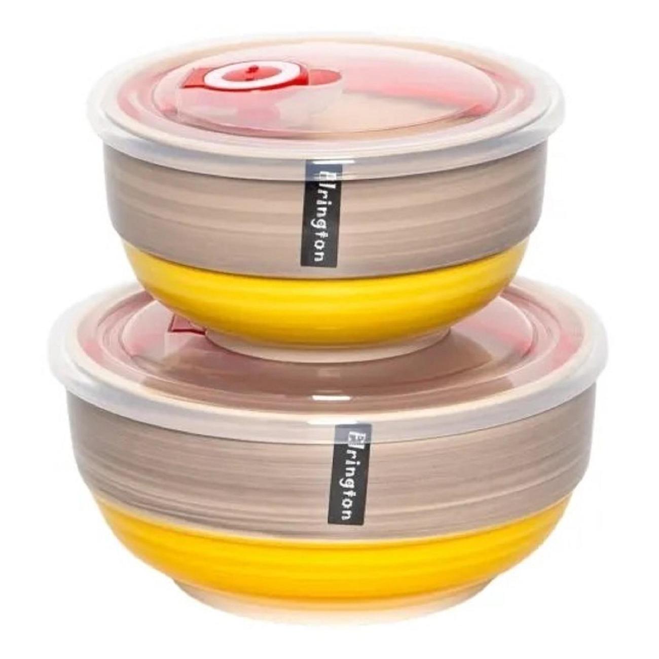 Набор салатников Elrington с крышками СИЕСТА (139-23111)