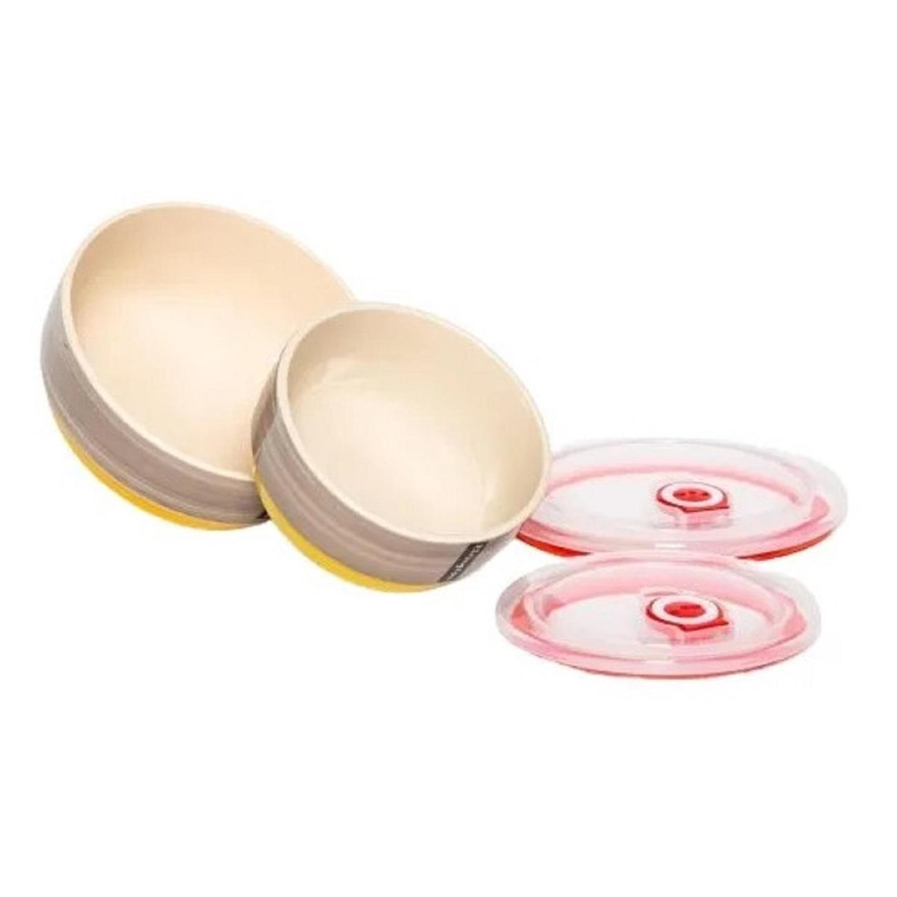 Набор салатников Elrington с крышками СИЕСТА (139-23111)