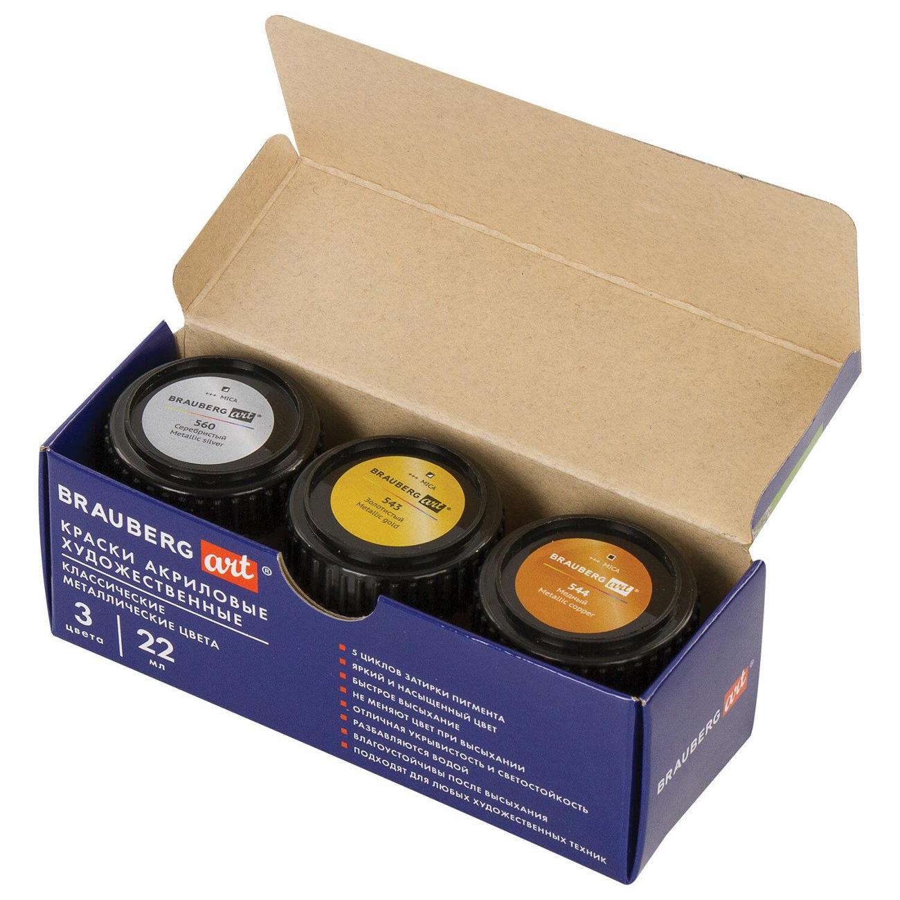 Краска Brauberg 191716 46 мл