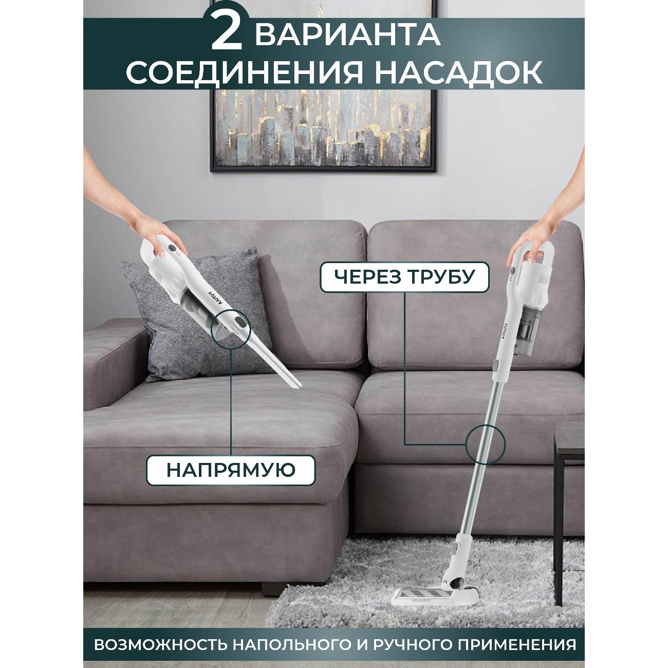 Пылесос ручной (handstick) FUTULA V8 White