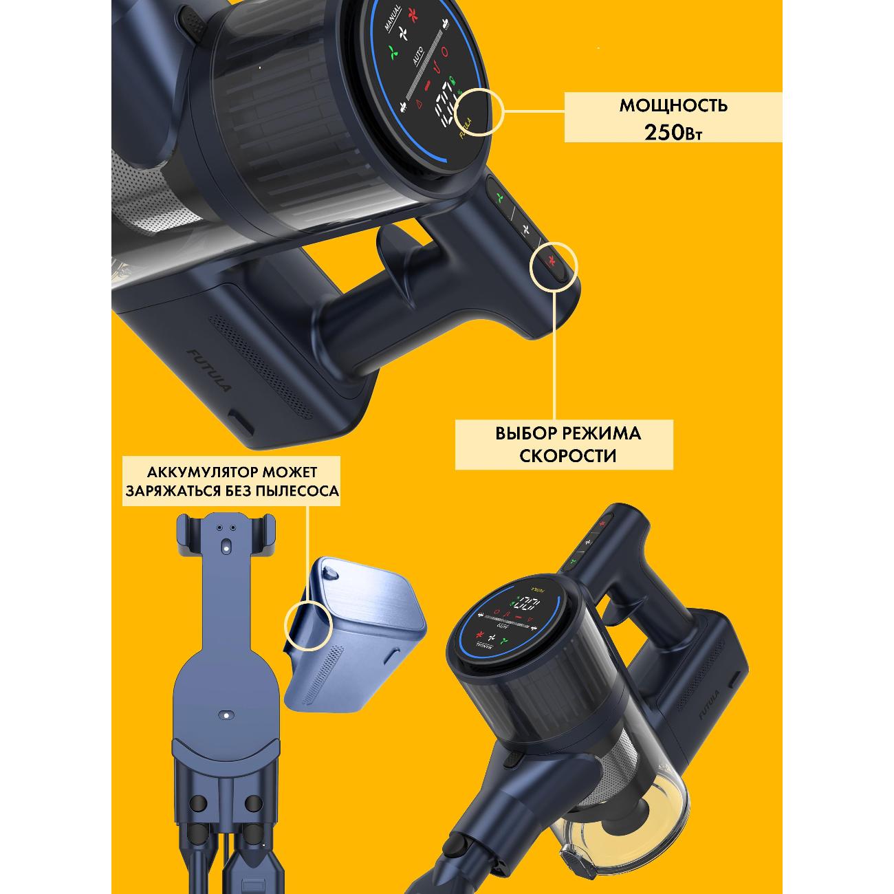 Пылесос ручной (handstick) FUTULA V14