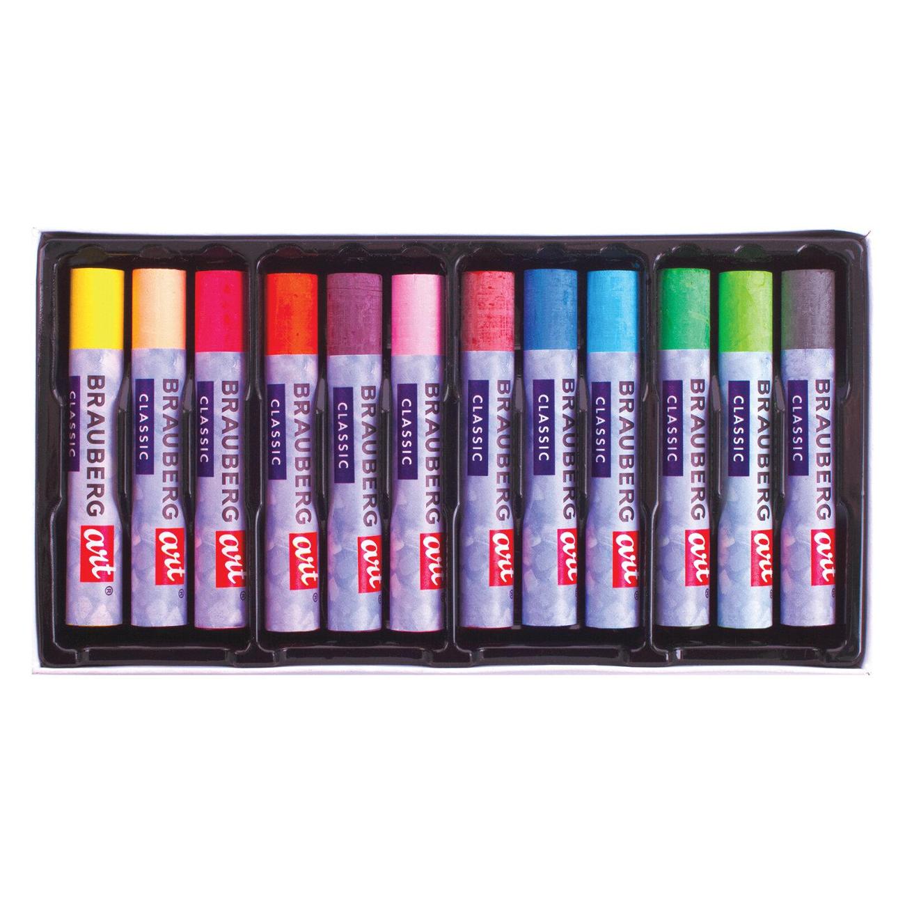 Пастель Brauberg 181450 12 цветов