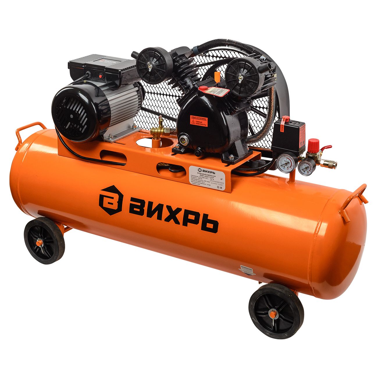 Компрессор Вихрь КМП-400/100P (74/3/7)