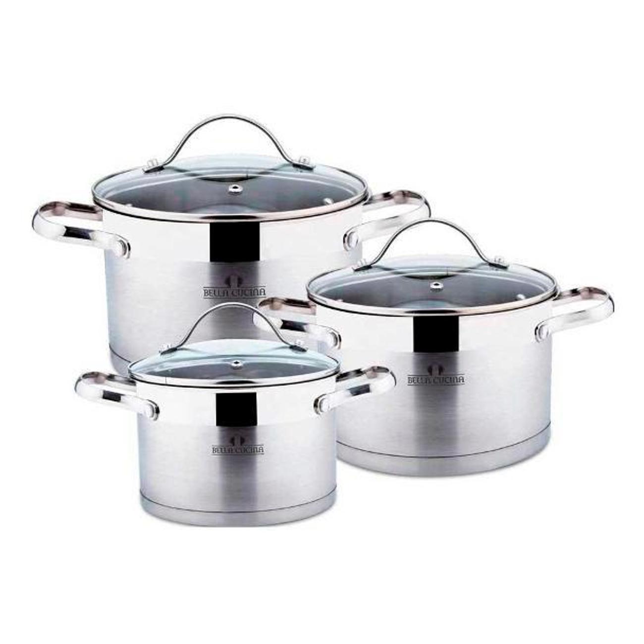 Набор кастрюль Bella Cucina 2063-BC 6пр