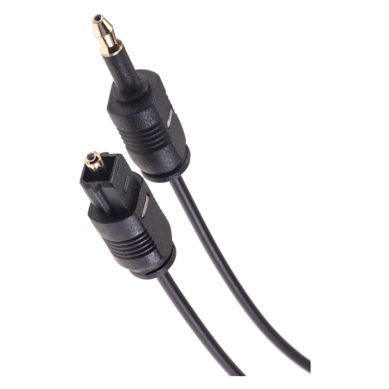 Кабель оптический (Toslink) Telecom Toslink M/miniM 1.5m TOC2023-1.5M