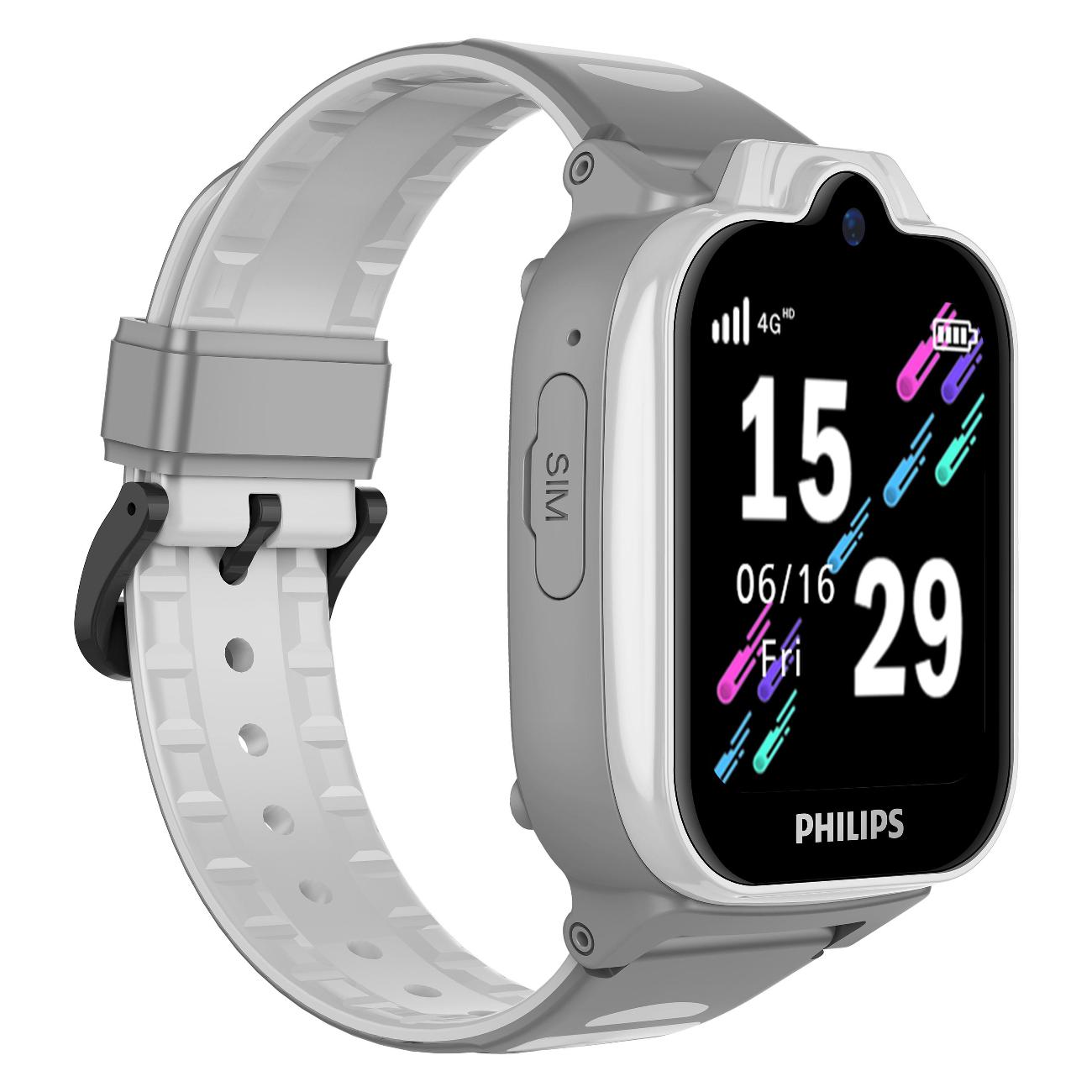 Часы с GPS трекером Philips W6610 Gray фото