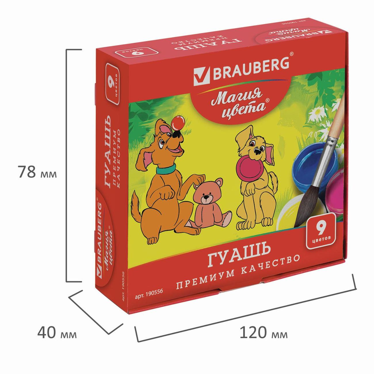 Краска художественная Brauberg 190556