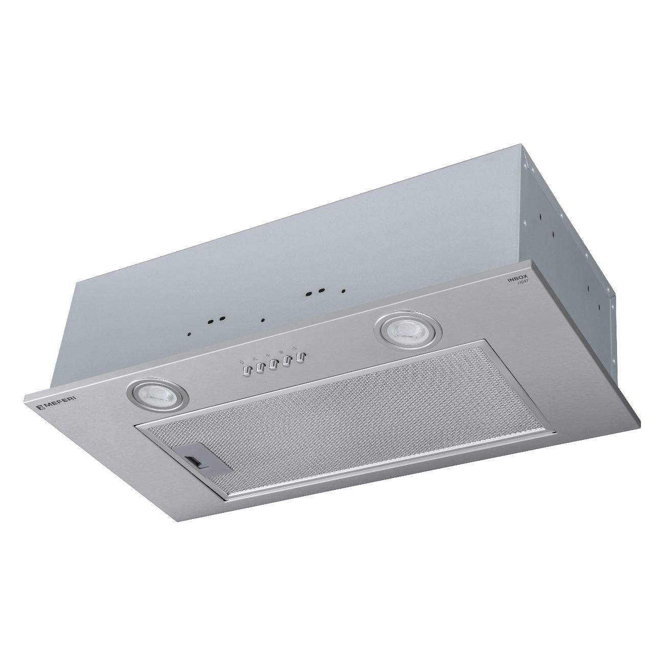 Вытяжка встраиваемая MEFERI INBOX60IX LIGHT на 60см
