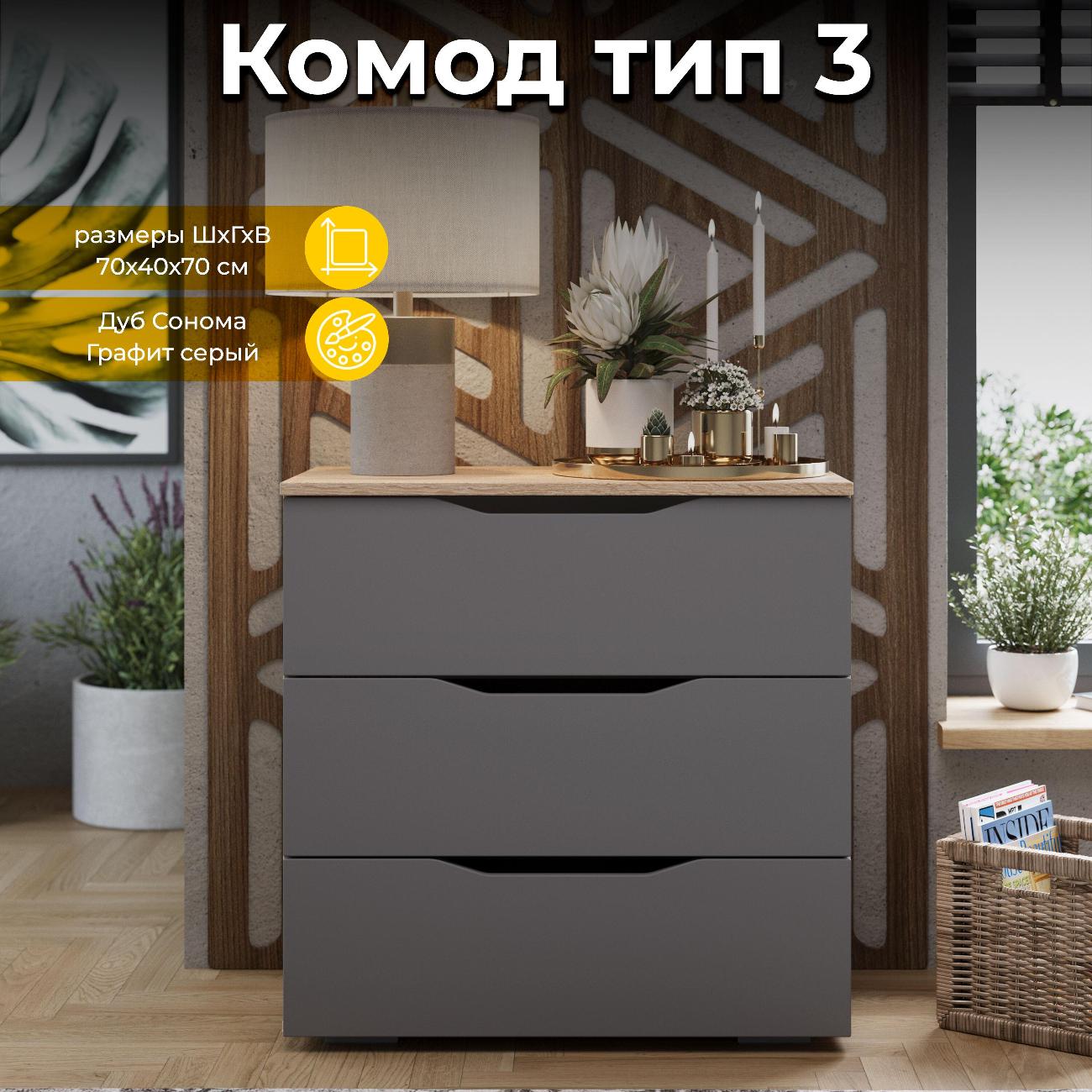 Комод интерьерный Трия Тип 3 186924