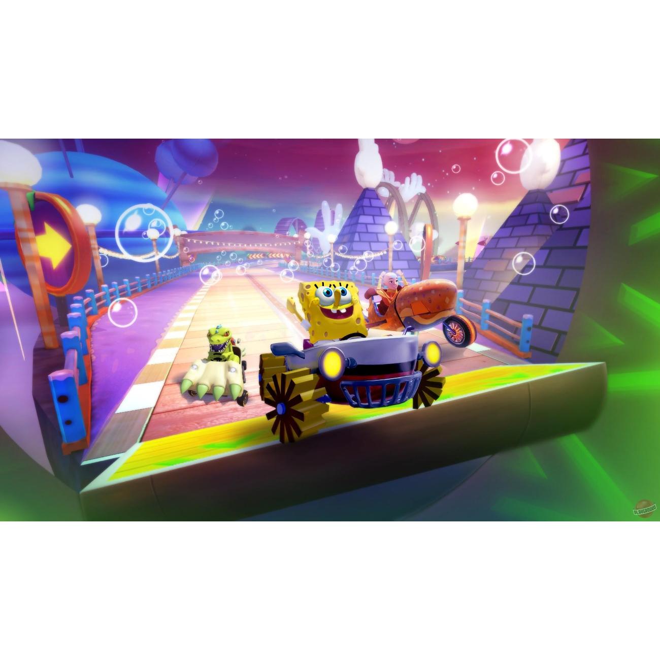 Игра Numskull Nickelodeon Kart Racers 2(цифр.кл)+руль Joy-Con