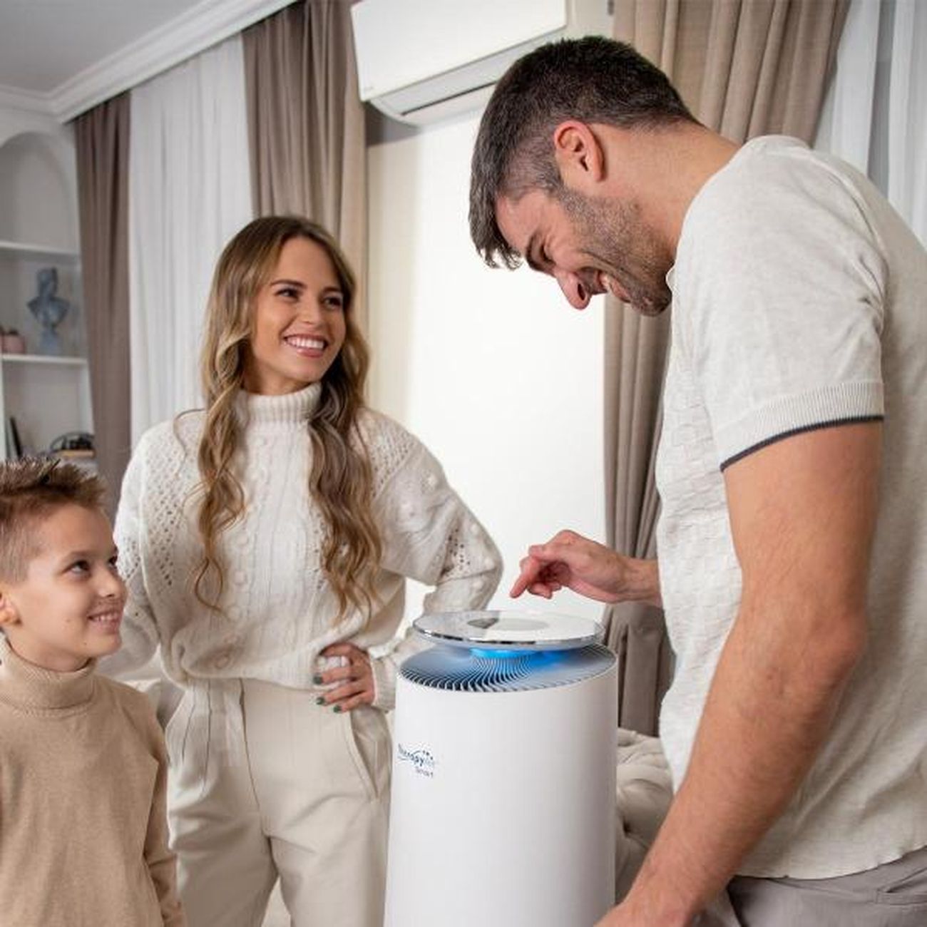 Воздухоочиститель Zepter TAS-100 White