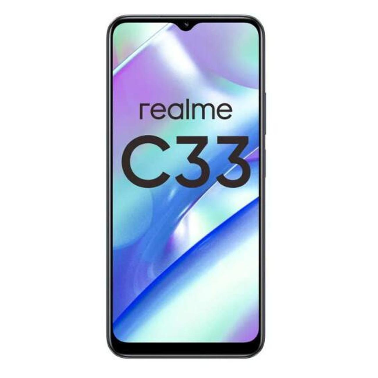 Смартфон realme C33 3/32GB черный