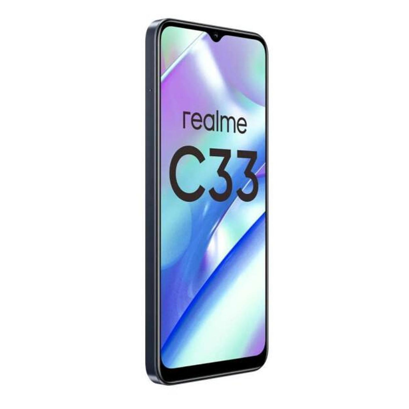 Смартфон realme C33 3/32GB черный