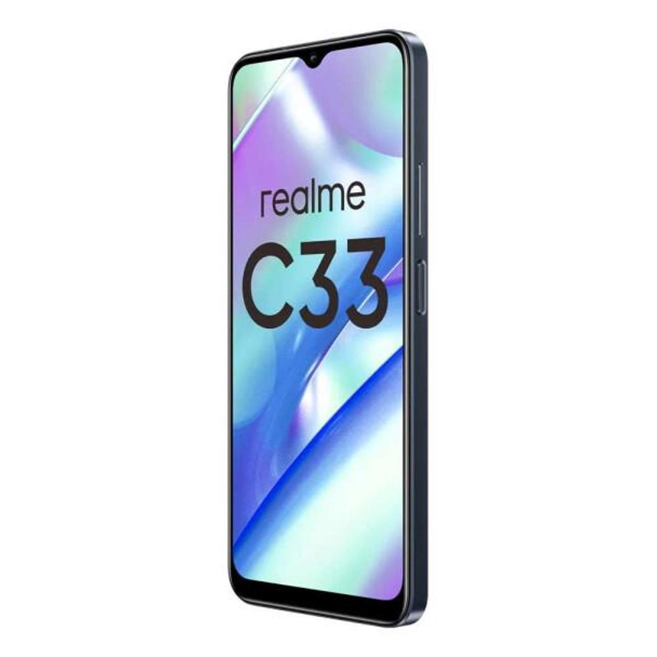 Смартфон realme C33 3/32GB черный