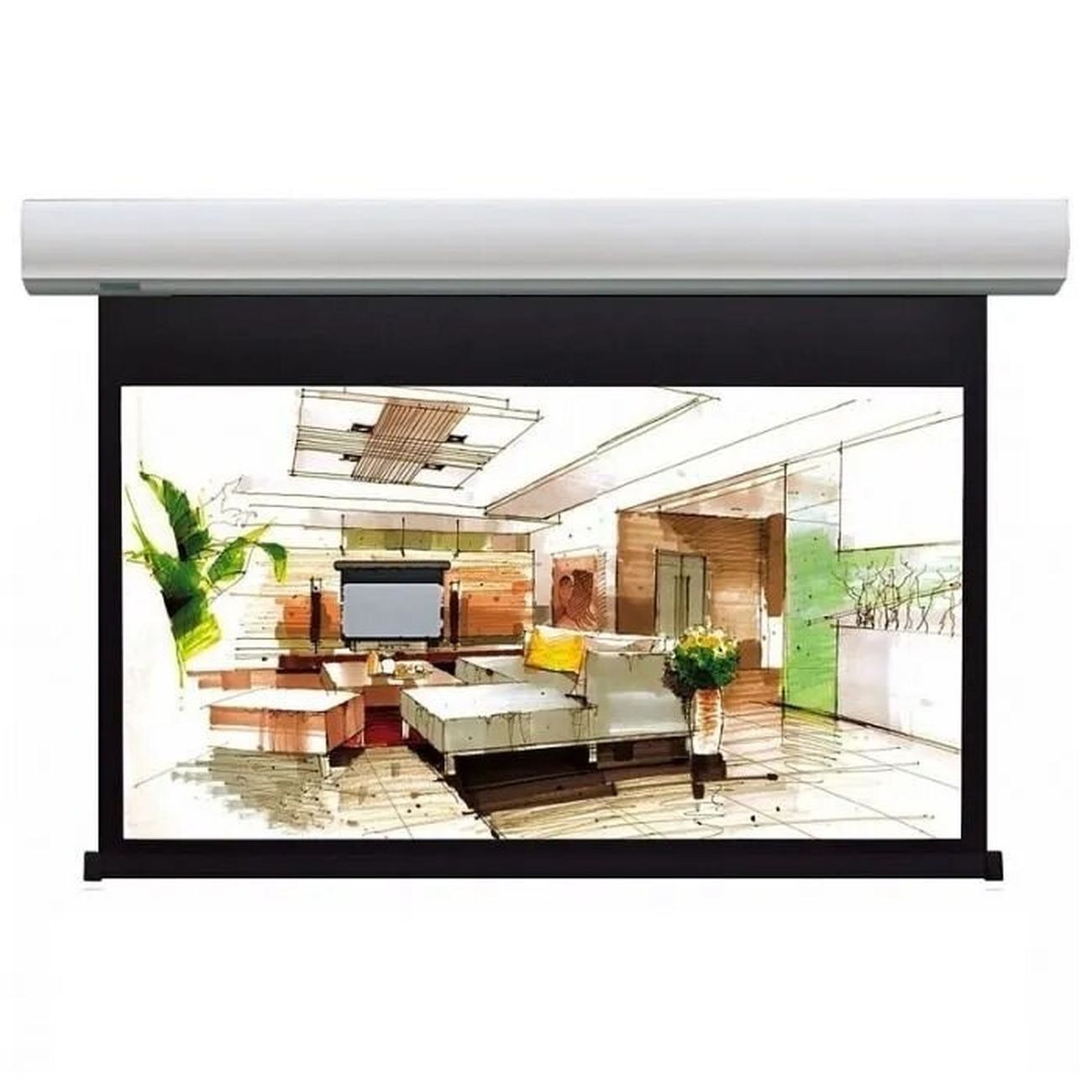 Экран для видеопроектора Lumien Cinema Control LCC-100114