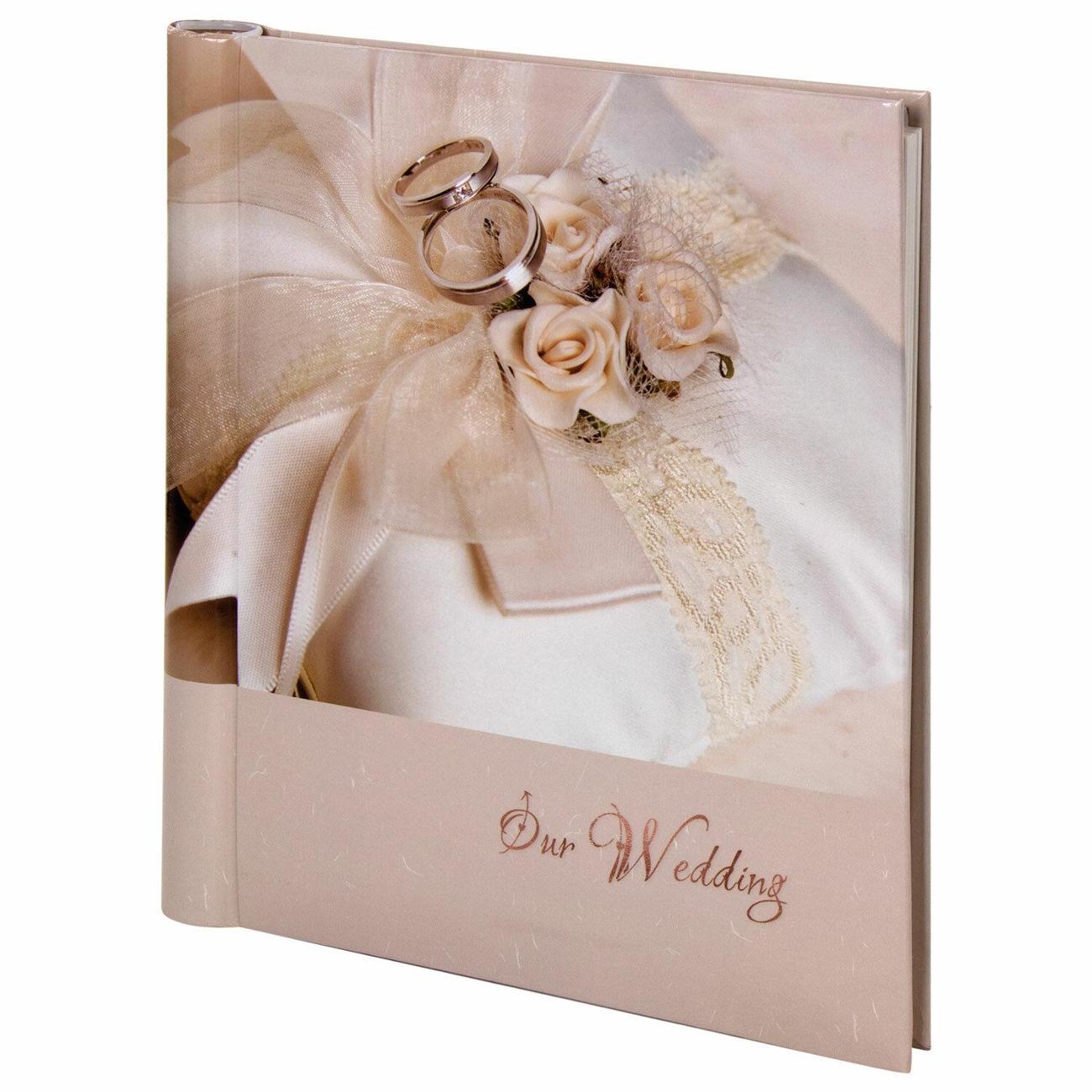 Фотоальбом Brauberg "Наша свадьба" 20 магнитных листов, 23*28 см 391154