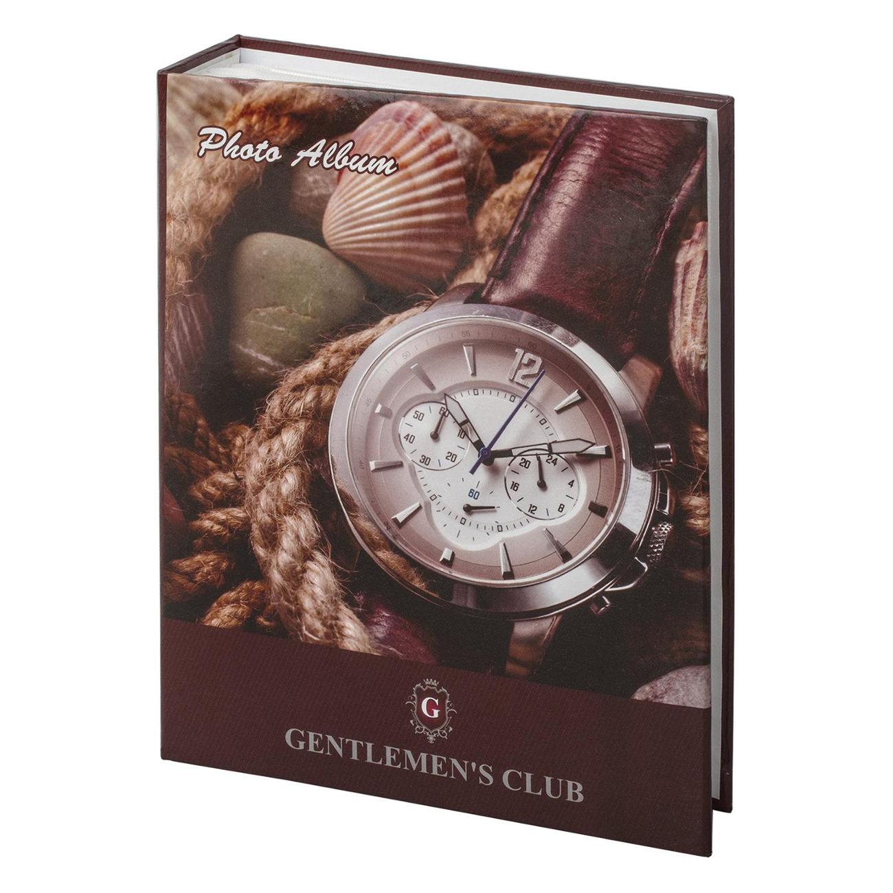 Фотоальбом Brauberg Часы 200 фото 10*15см коричневый 390667