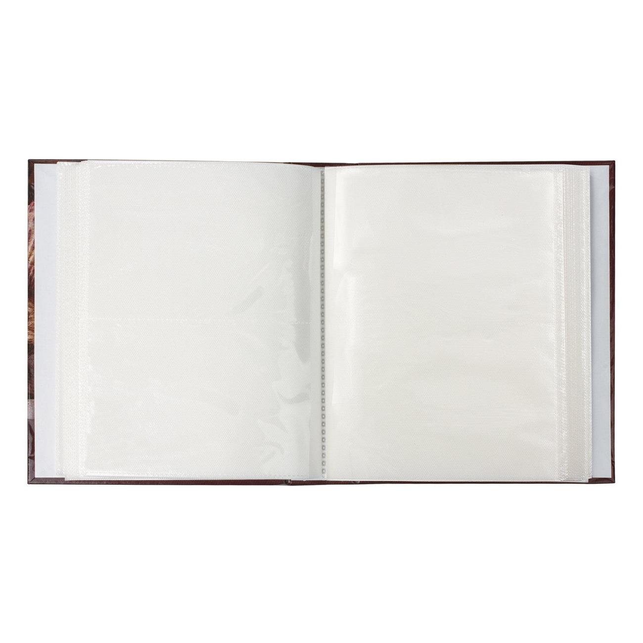 Фотоальбом Brauberg Часы 200 фото 10*15см коричневый 390667