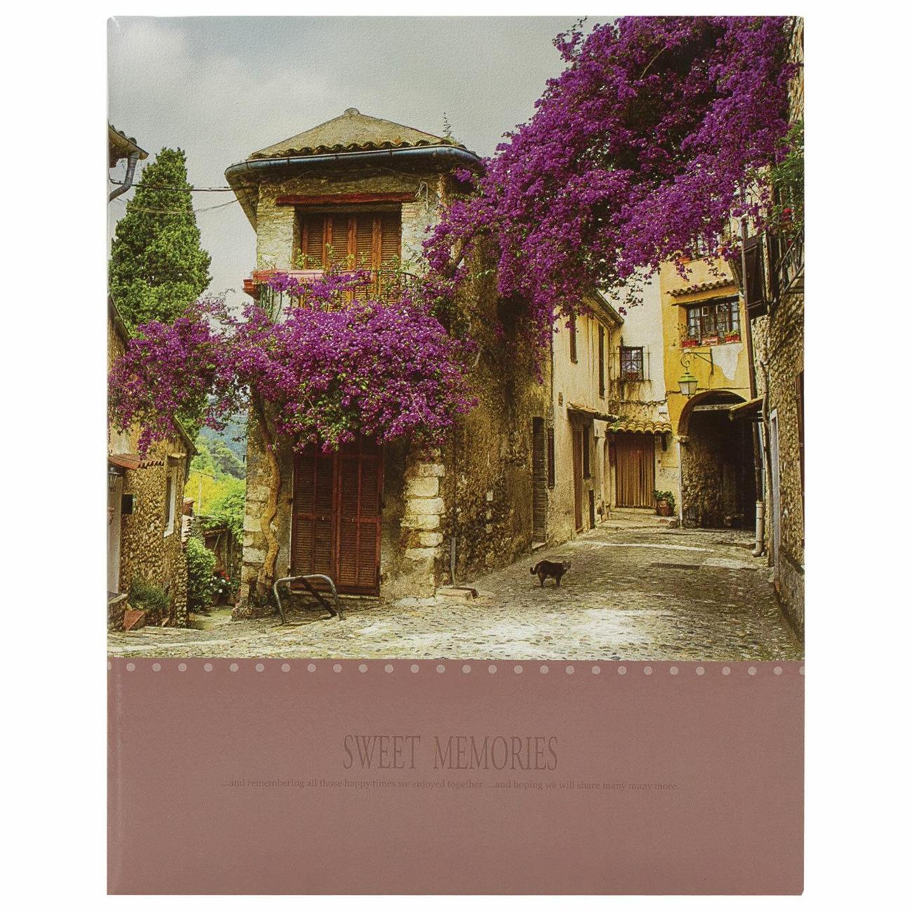 Фотоальбом Brauberg "Цветущая улица" на 200 фото 10*15см 391163