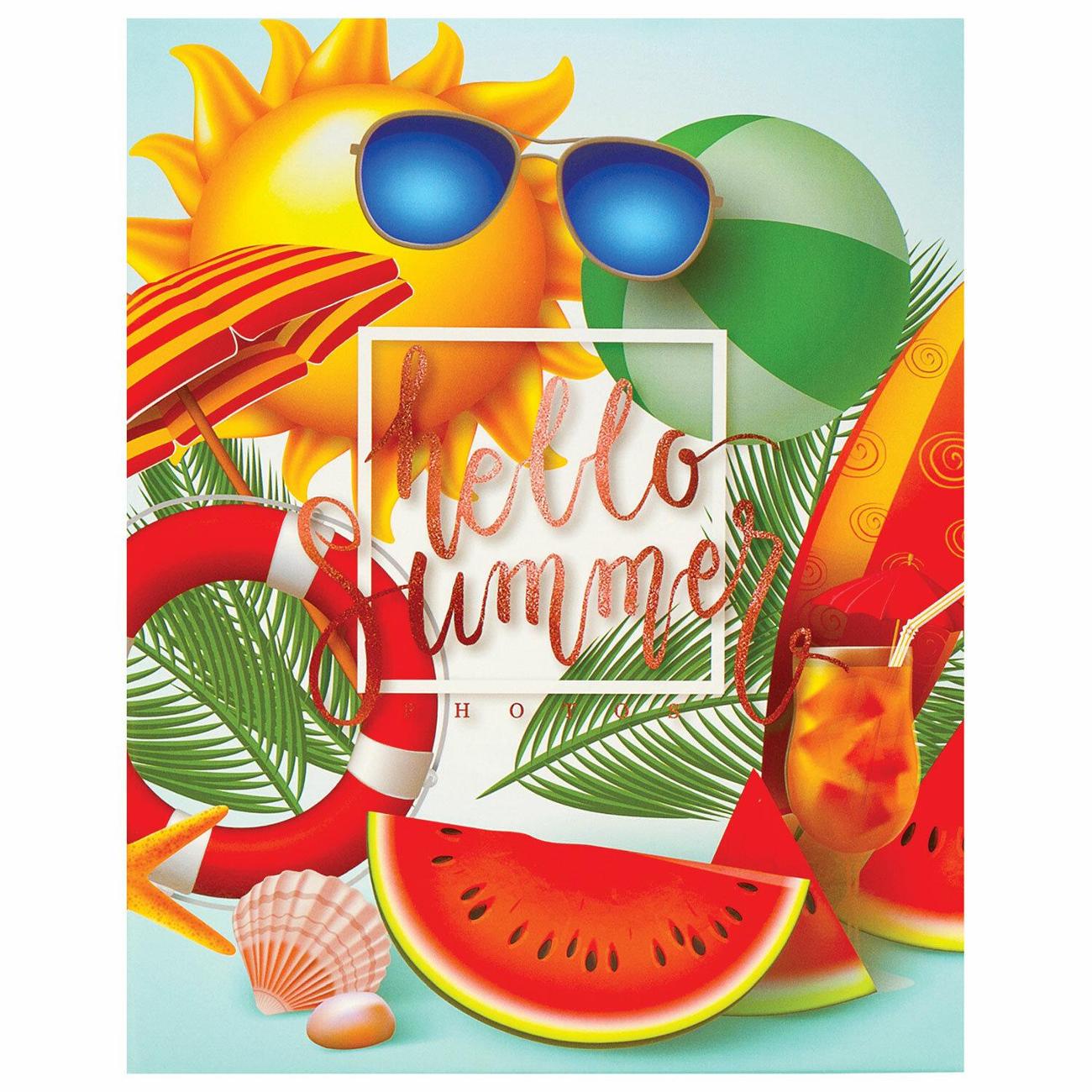 Фотоальбом Brauberg "Здравствуй, лето" на 200 фото 10*15см 391170