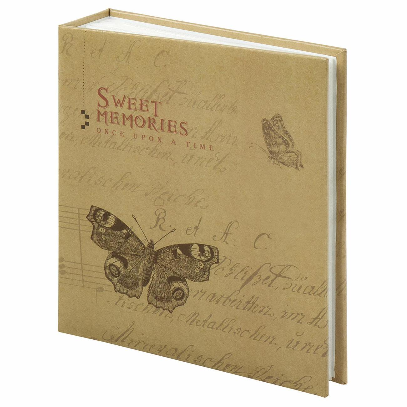 Фотоальбом Brauberg "Бабочка, крафт" на 200 фото 10*15см 391164